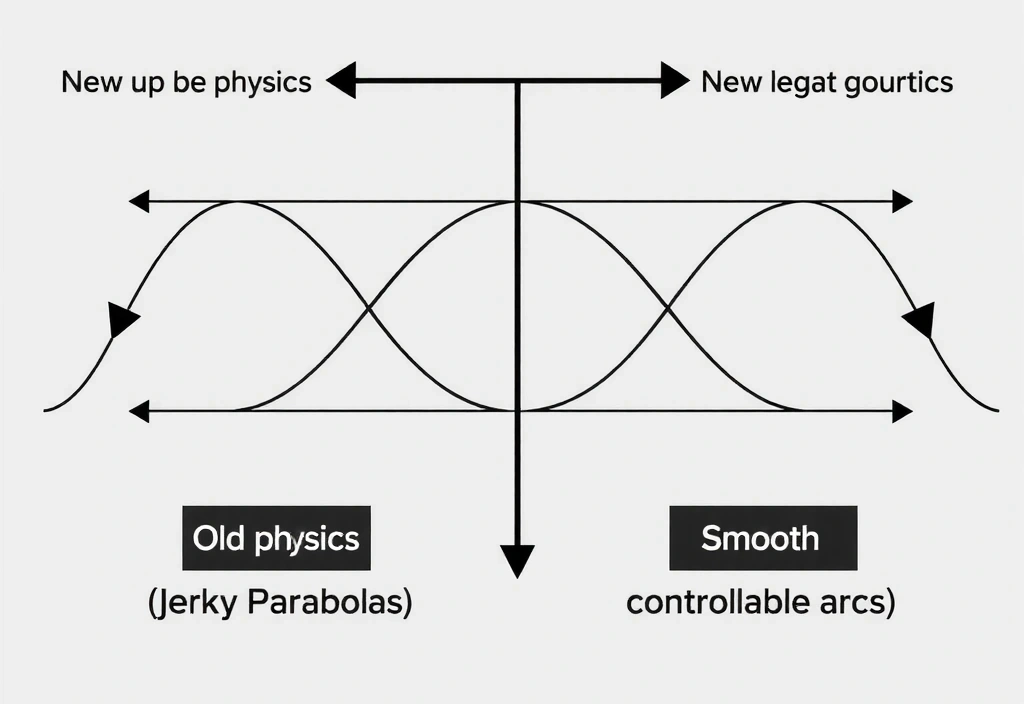 Physics Comparison Diagram