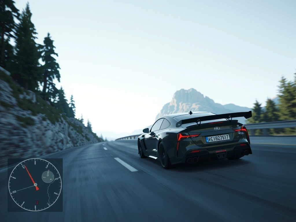 In-game screenshot of Alpine Rush